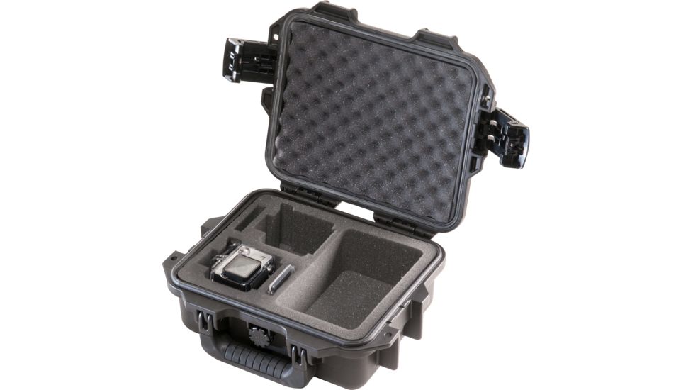 Pelican Storm Cases SACC GoPro 11in.x9in.x4in. Black Case, Foam, iM2050GP2, Holds Two GoPro Accessories SACC-2-IM2050-BLK