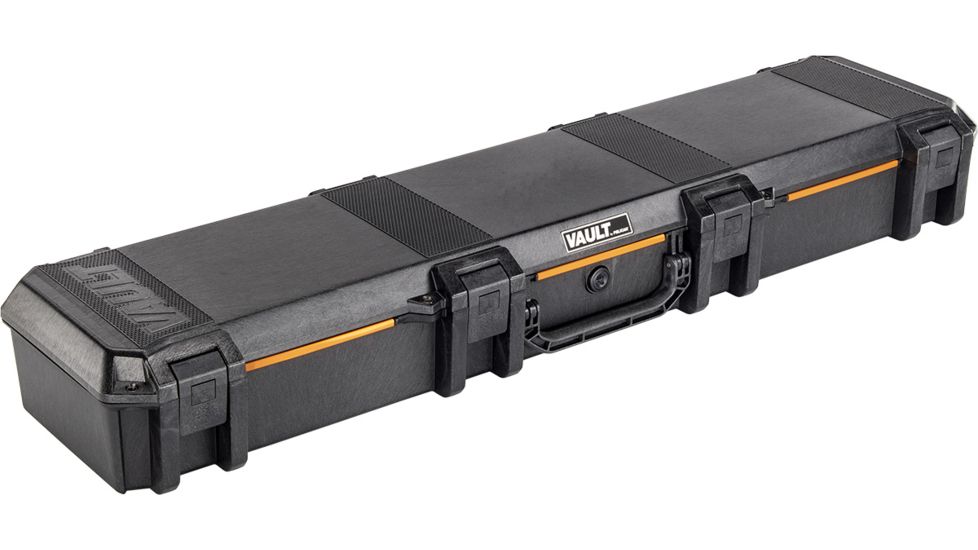 Pelican VAULT V770 Case, Single Rifle, 50x10x6 inch Internal, 51.47x13.15x6.65 inch External Dimension, Black, VCV770-0000-BLK