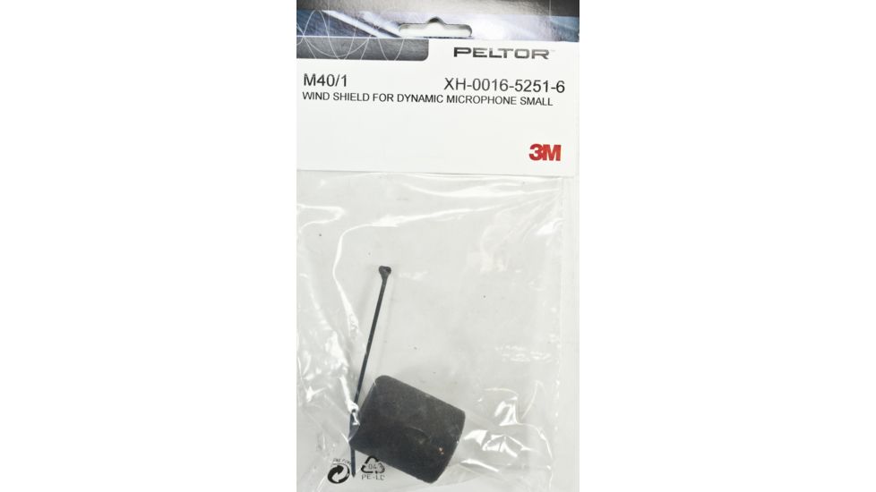Peltor Comm Spare Parts Boom microphone windscreen M40-1