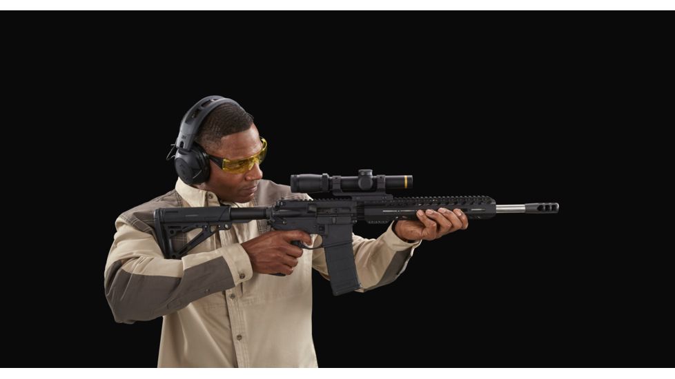 Peltor Sport Tactical 500 Electronic Hearing Protection Ear Muffs, 26dB NRR, Bluetooth, Black, TAC500-OTH