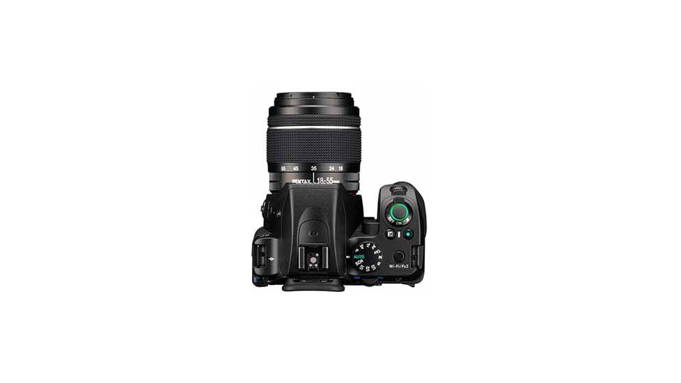 Pentax KF Digital Camera Kit, 18-55 Lens, Black, Compact, 1203