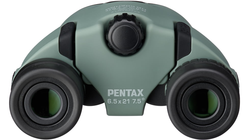 Pentax Papilio III WR 6.5x21mm Porro Prism Binocular, Olive, 62015