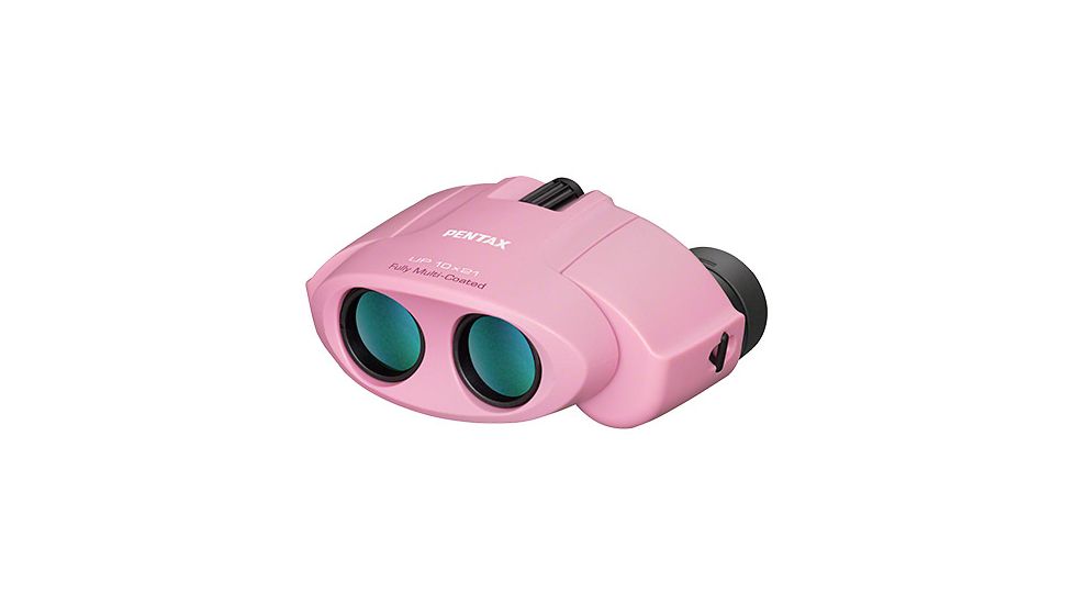 Pentax U-Series Compact Porro-Prism UP 10x21 Binocular, Limited Availability, Pink 61806