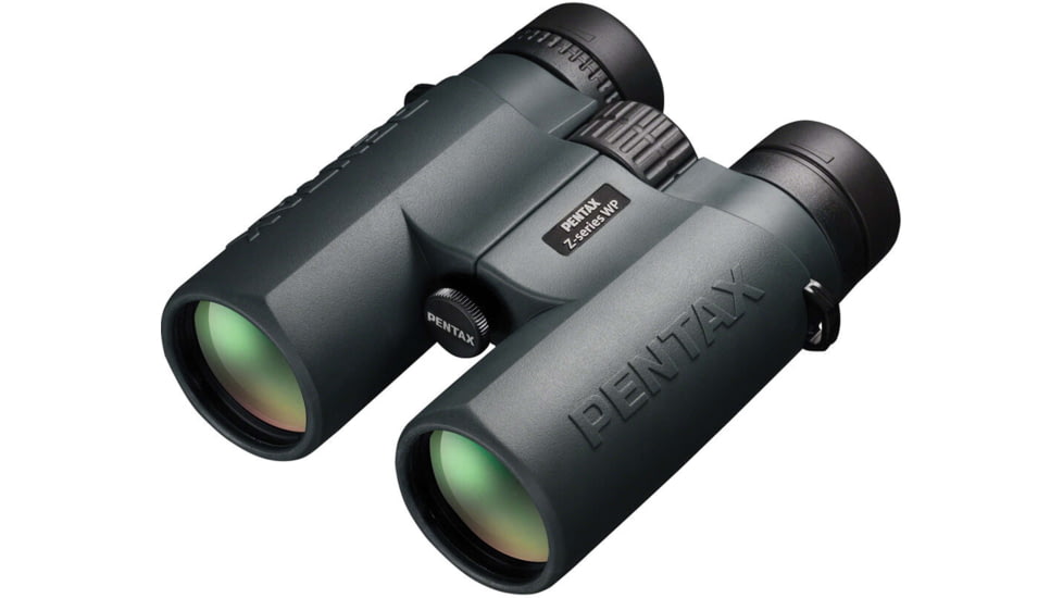 Pentax Z-Series ZD 10x43mm Roof Prism WP Binoculars, Green, Green, 62722