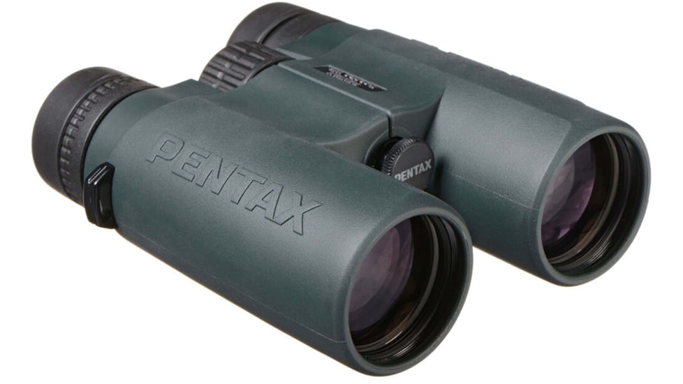 Pentax Z-Series ZD 10x43mm Roof Prism WP Binoculars, Green, Green, 62722
