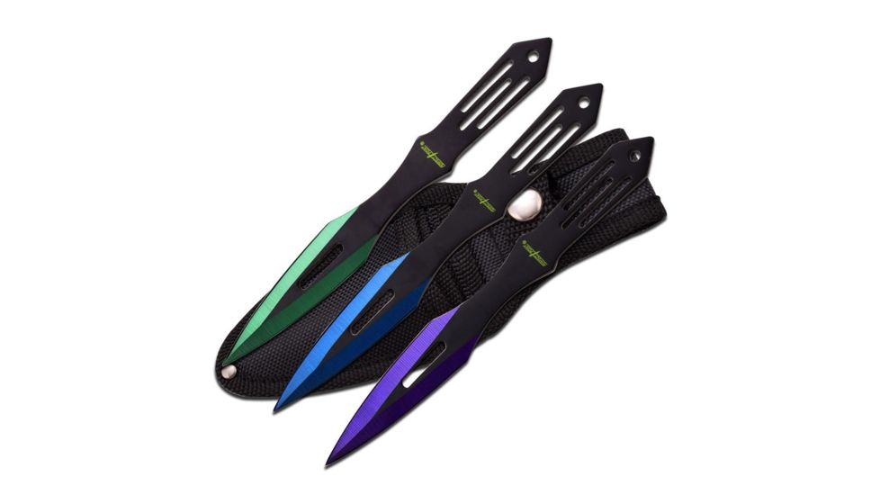 Perfect Point Tactical, 6.5in, Stainless Steel Blade, Black Stainless Steel Handle PP-598-3GBP