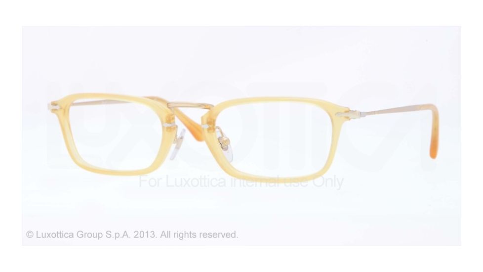 Persol PO3044V Prescription Eyeglasses 204-52 - Yellow Frame