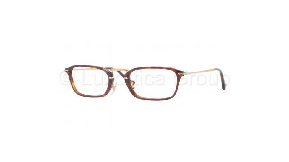 Persol PO3044V Single Vision Prescription Eyeglasses 24-5021 - Havana Frame