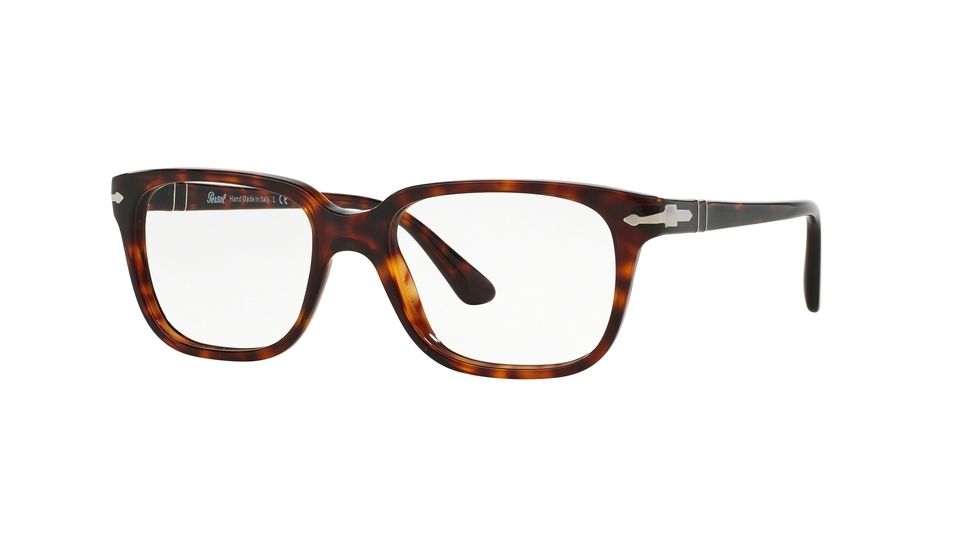 Persol PO3094V Single Vision Prescription Eyeglasses 9015-53 - Havana Frame