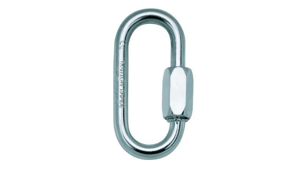 Petzl N5 Standard Steel Quick Link, One Size, P49100