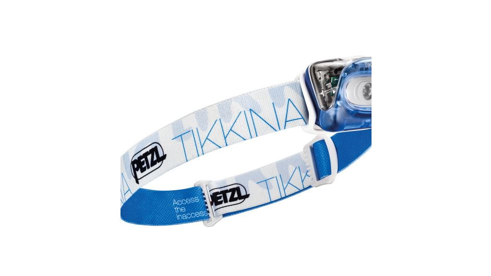 Petzl TIKKINA Compact Headlamp for Proximity Lighting,80 Lumens,Blue E91HMA