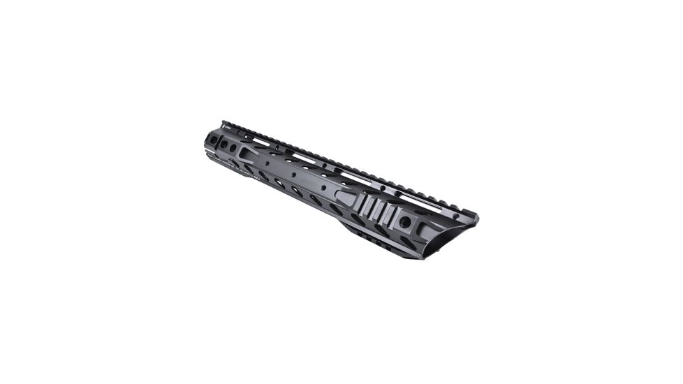 Phase 5 Weapon Systems Inc 13in Lo-Pro Slope Nose Free Float Quad Rail, Black, LPSN13