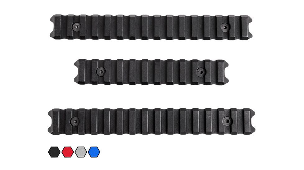 Phase 5 Weapon Systems Inc LPSN Rail Picatinny Section, Red, LPSN-PIC-RED