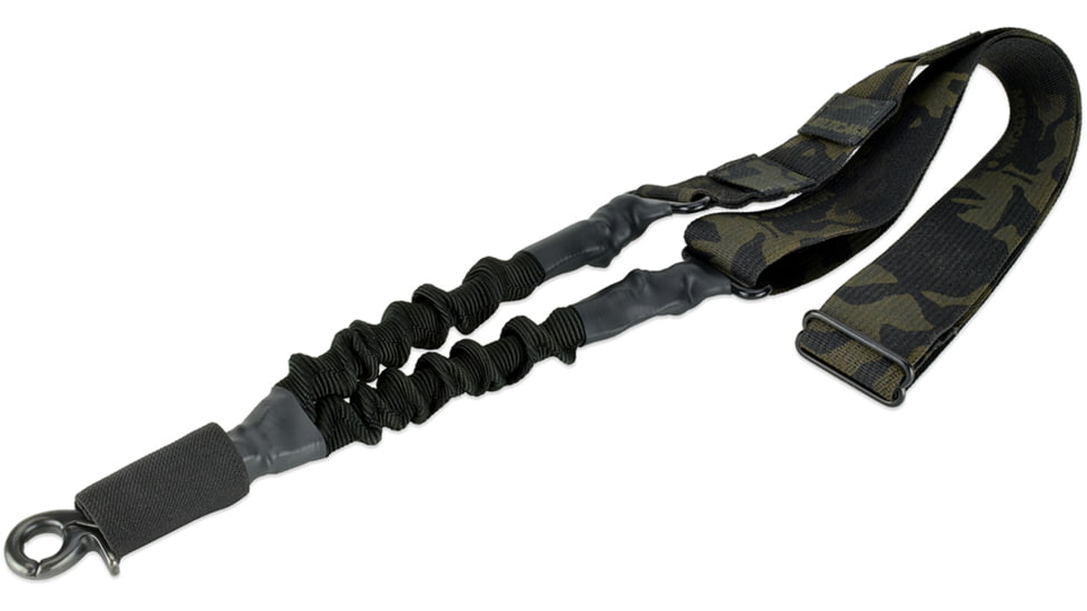 Phase 5 Weapon Systems Inc Single-Point Bungee Slings w/Trigger Snap, Multicam Black, SLG-MCBLK