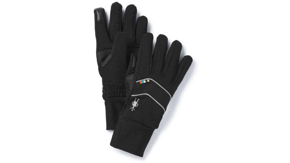 Smartwool PhD Insulated Training Glove-Unisex, Black, Extra Small, SW019012001-XS