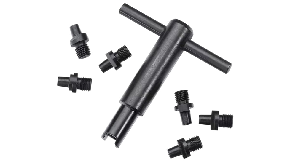 Pietta AC020+060 Revolver Nipple Wrench With 6 Pack #10 Cap Nipples, Fits All P