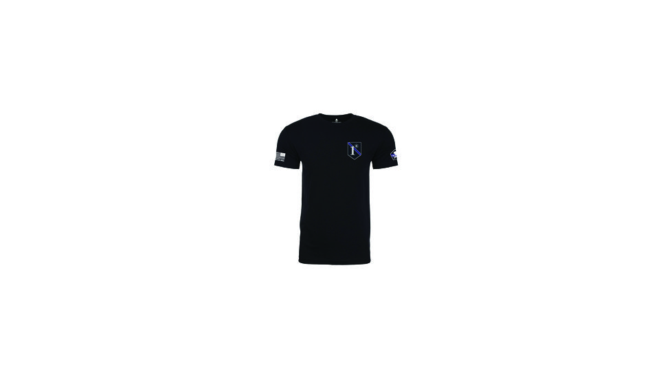 Pipe Hitters Union XXXL PHU United We Stand - Texas Blue Line Short Sleeve Shirt, Black, XXXL, PHUPT140MB-XXXL
