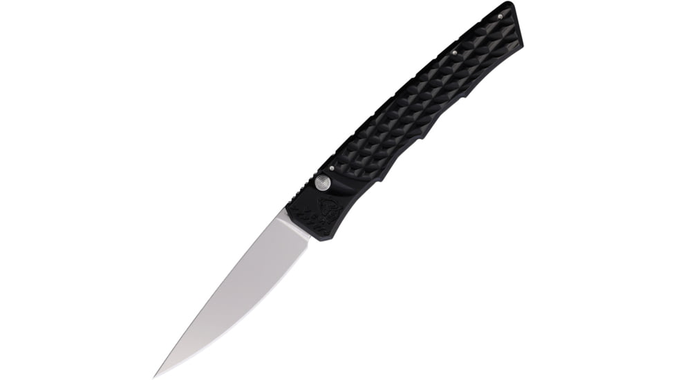 Piranha Knives Auto Crossfire Button Lock, PKCP23BK