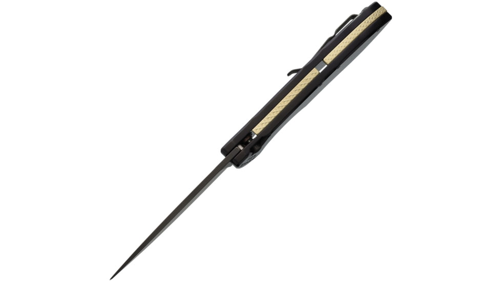 Piranha Knives Auto Fusion Buttonlock Blk, PKCP28BKT