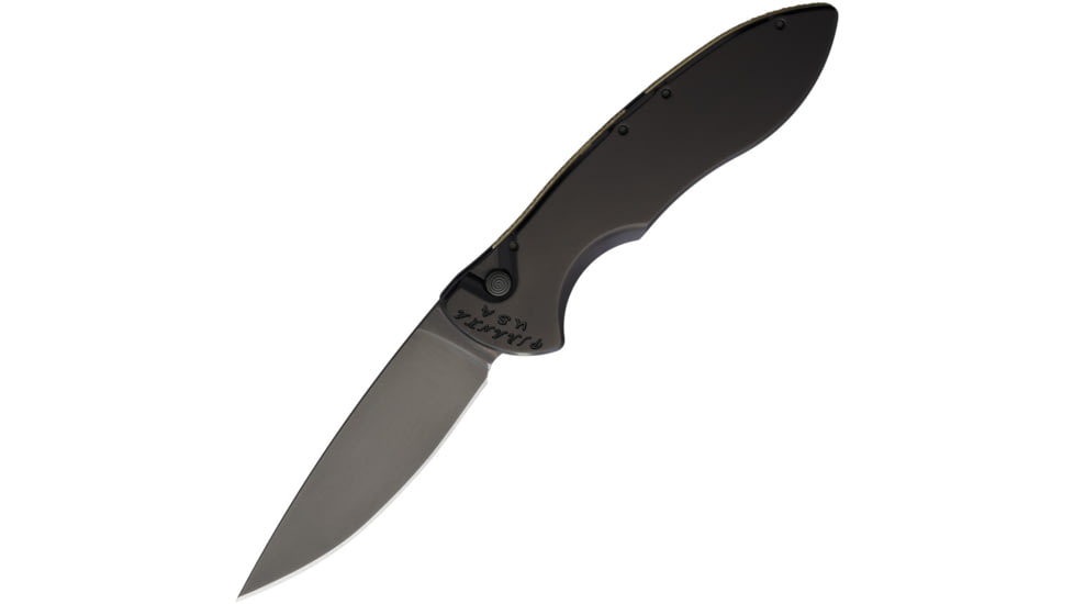 Piranha Knives Auto Fusion Buttonlock Blk, PKCP28BKT