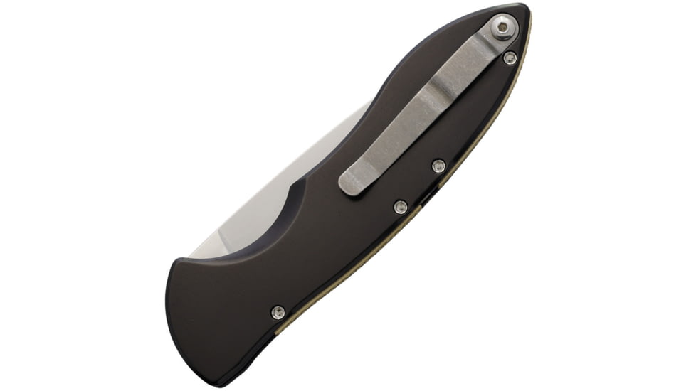 Piranha Knives Auto Fusion Buttonlock Blk Sat, PKCP28BK