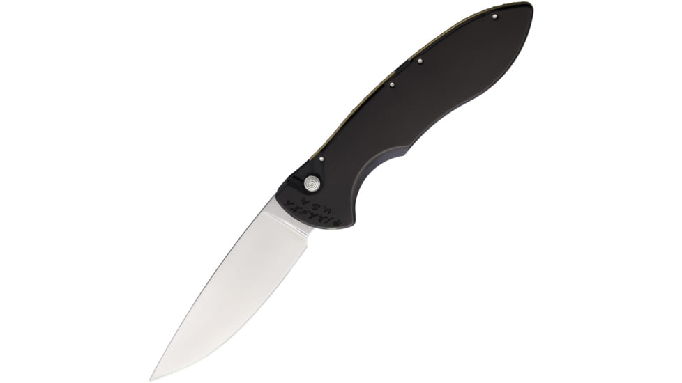 Piranha Knives Auto Fusion Buttonlock Blk Sat, PKCP28BK