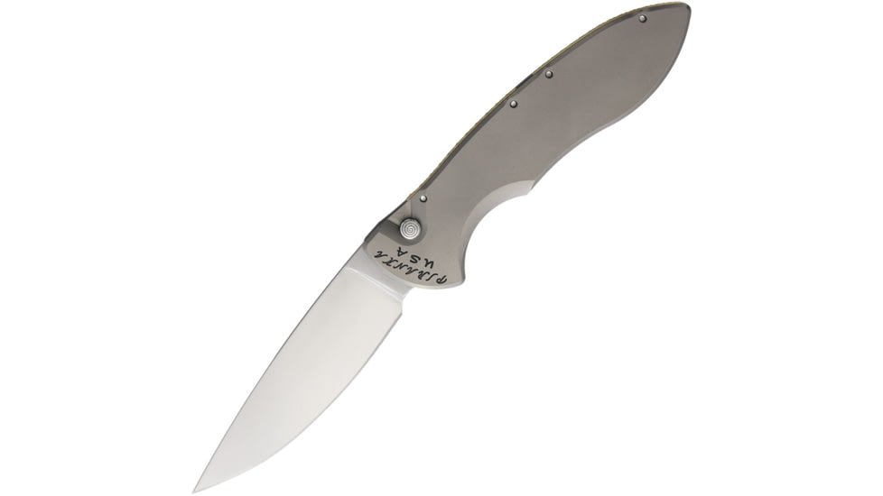 Piranha Knives Auto Fusion Buttonlock Sat Gry, PKCP27TS