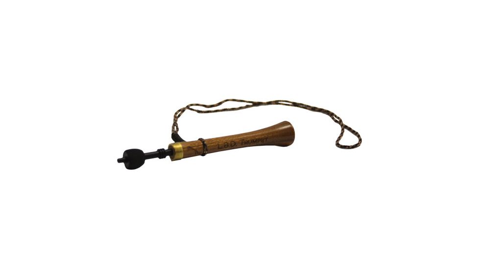 Pittman Game Calls Blk Walnut Trumpet Locator Turkey Call
