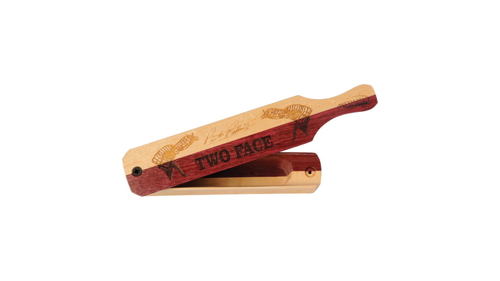 Pittman Game Calls Two Face Box Turkey Call Prpl Hrt/maple