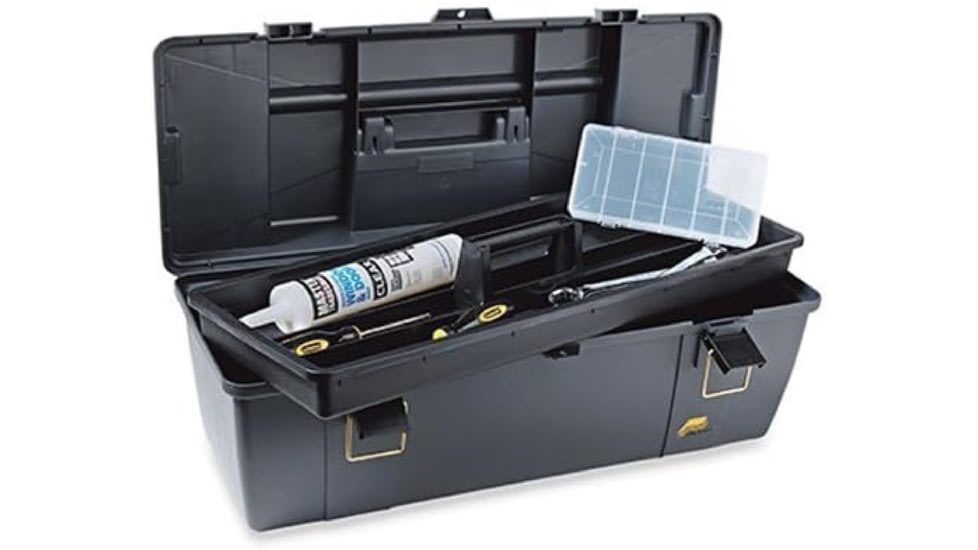 Plano 682007 26 Shallow Gng Tool Box Silvrgray - 682007