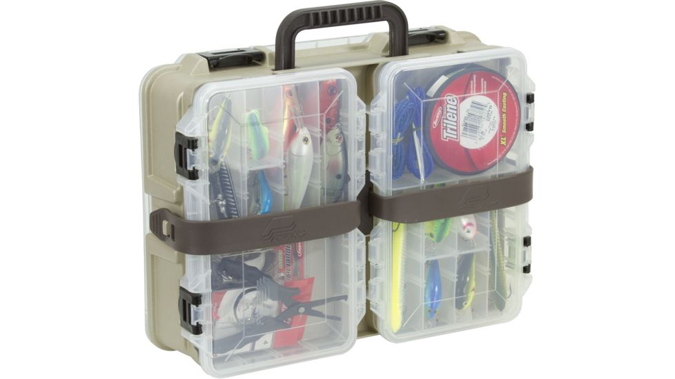 Plano Flex 'N' Go Satchel - Tan-Brown - Two Standard 3650's 112300
