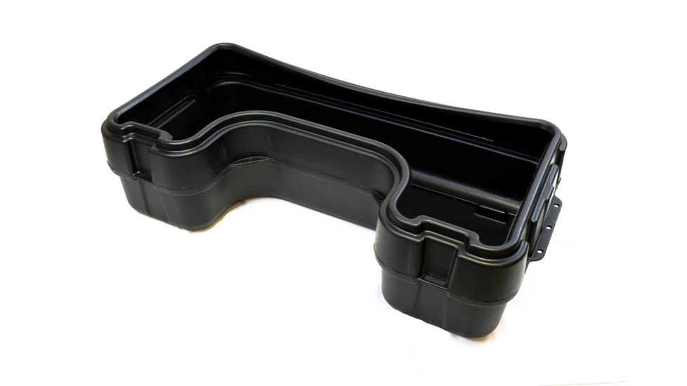 Plano Rear Mount ATV Box w/ Hinged Cover - Black 1510-01