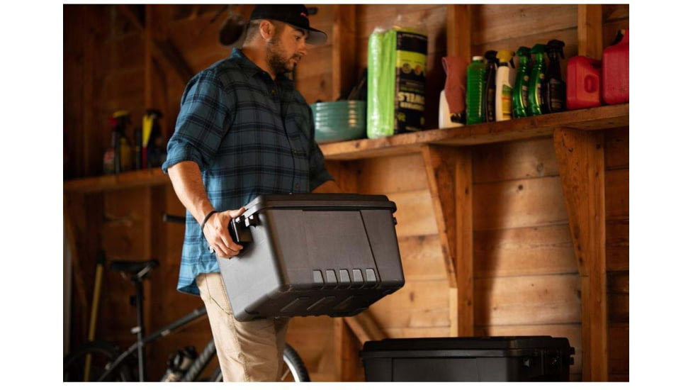 Plano Sportsmans Trunk, Black, Small, PLAT16BL3PK