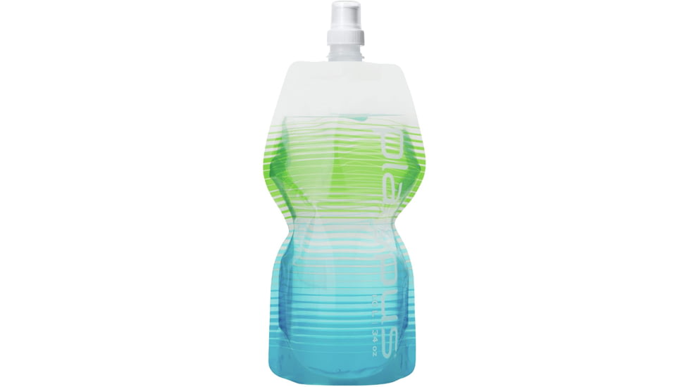 Platypus SoftBottle with Push-Pull Cap, Coastal Stripe, 1 Liter, 10967