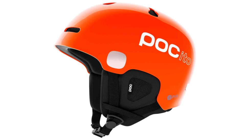 POC POCito Auric Cut SPIN Snow Helmet, Fluorescent Orange, Extra Small/Small, PC104989050XSS1