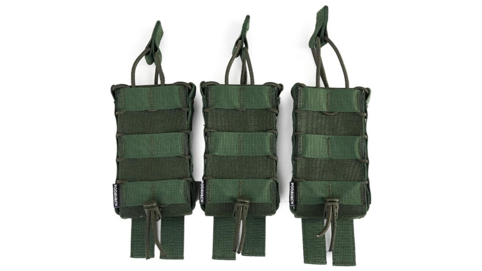 PODAVACH Mag Pouch for AR and AK Rifles, Olive, MPCHOL
