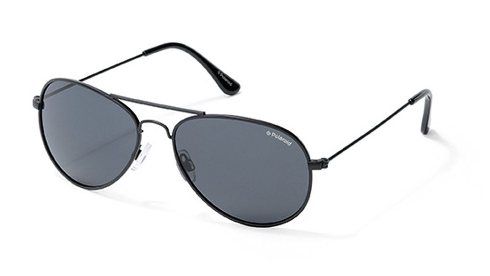 Polaroid Chris Sunglasses - Black, Polar Grey Lenses PD04213Y