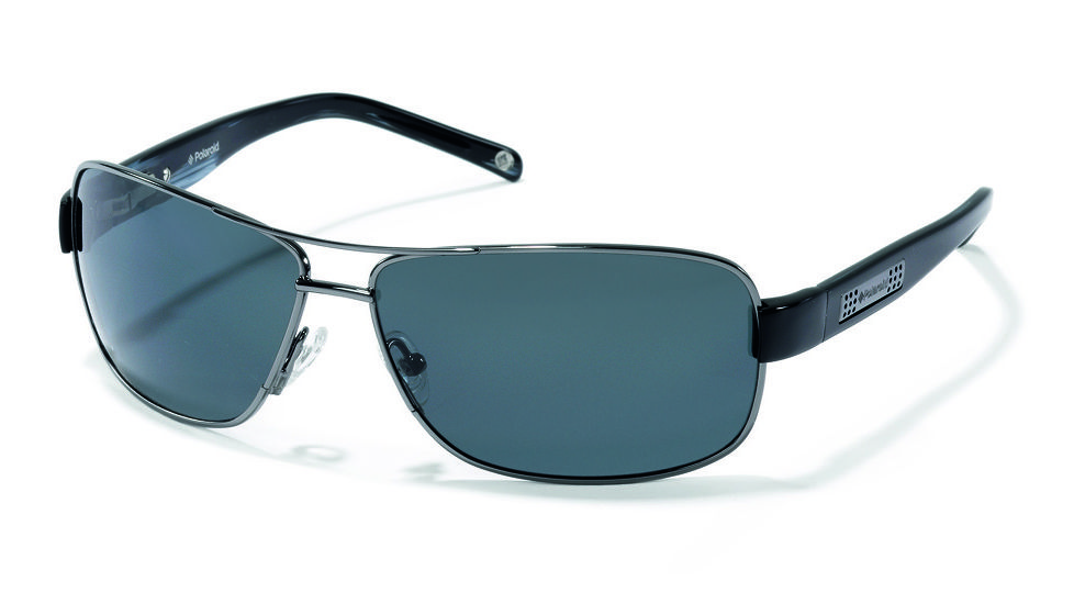 Polaroid Miguel Sunglasses - Gun, Polarized Grey Lenses PDX4115Y