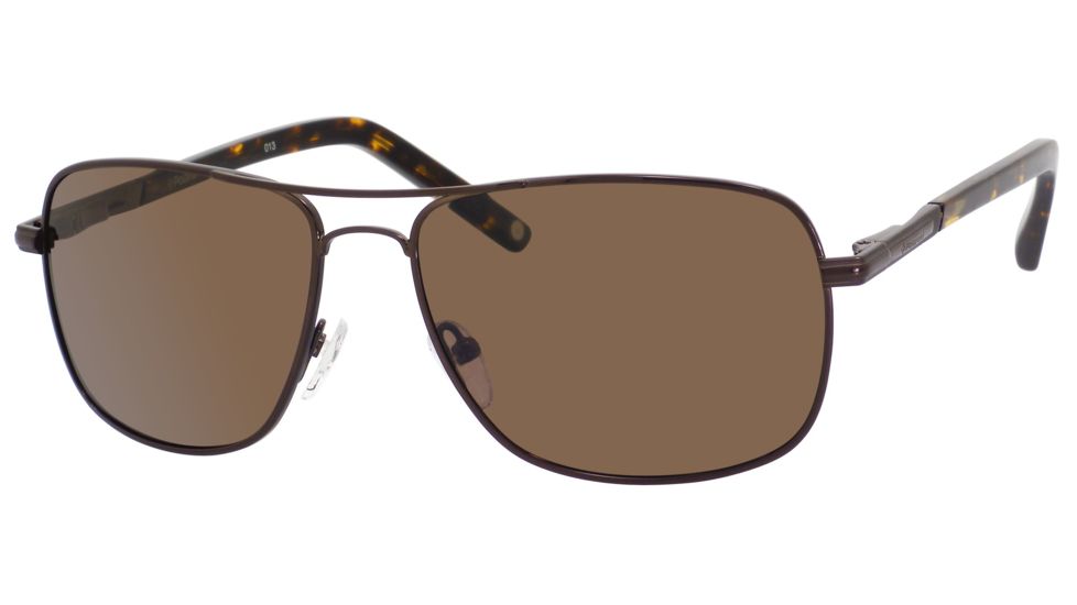 Polaroid U 9301/S Single Vision Prescription Sunglasses U9301S-00EN-2P-5115 - Frame Color B / Brown, Lens Diameter 51 mm