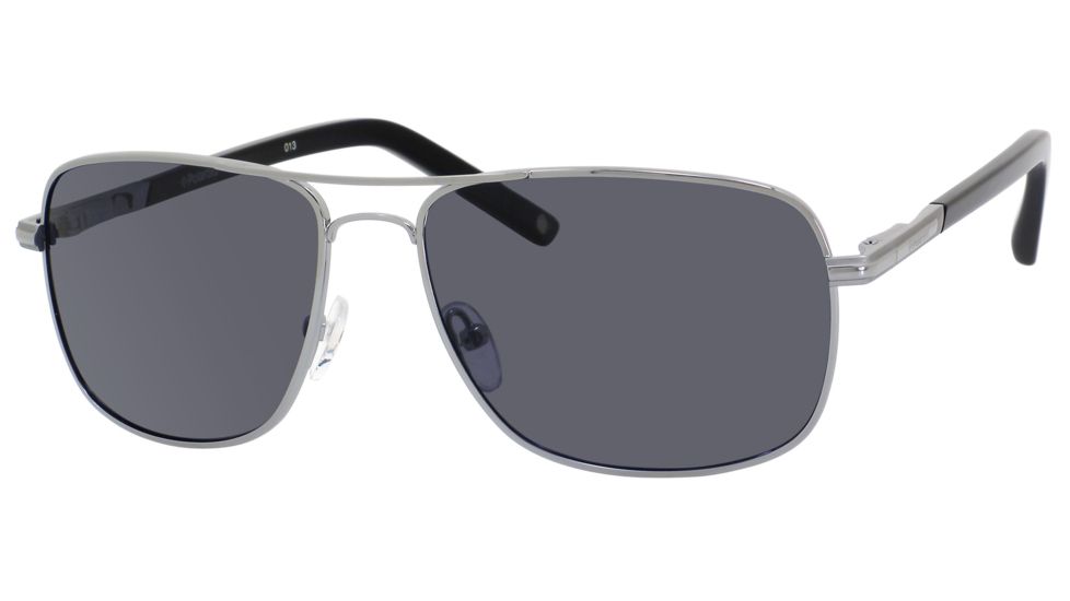 Polaroid U 9301/S Single Vision Prescription Sunglasses U9301S-0B9W-1T-5115 - Frame Color A / Gunmetal, Lens Diameter 51 mm