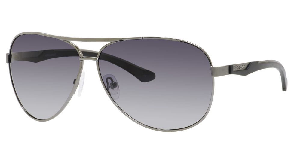 Polaroid X 4411/S Progressive Prescription Sunglasses X4411S-03Z3-ML-6311 - Frame Color Gunmetal Black, Lens Diameter 63 mm