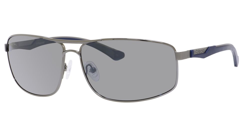 Polaroid X 4412/S Bifocal Prescription Sunglasses X4412S-0S3T-YA-6413 - Frame Color Gunmetal, Lens Diameter 64 mm