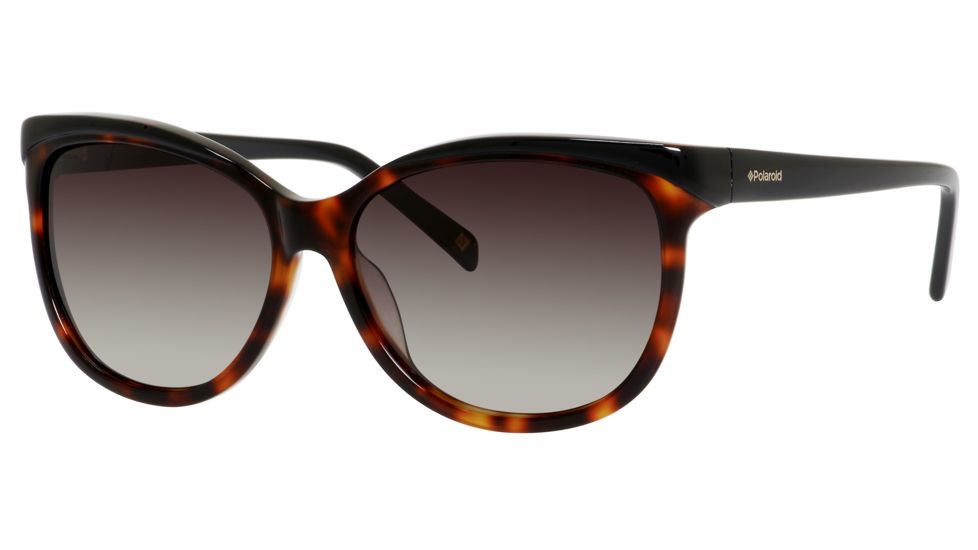 Polaroid X 8409/S Progressive Prescription Sunglasses X8409S-01G5-S7-5719 - Frame Color Black, Lens Diameter 57 mm