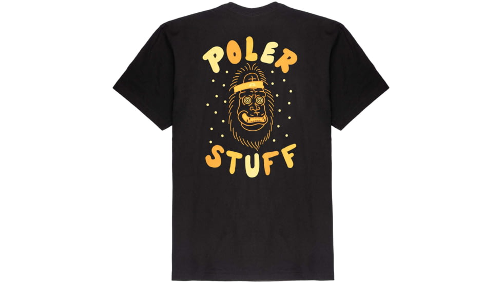 Poler Boogie Buddy T-Shirt, Large, Black, 214APM2008-Black-L