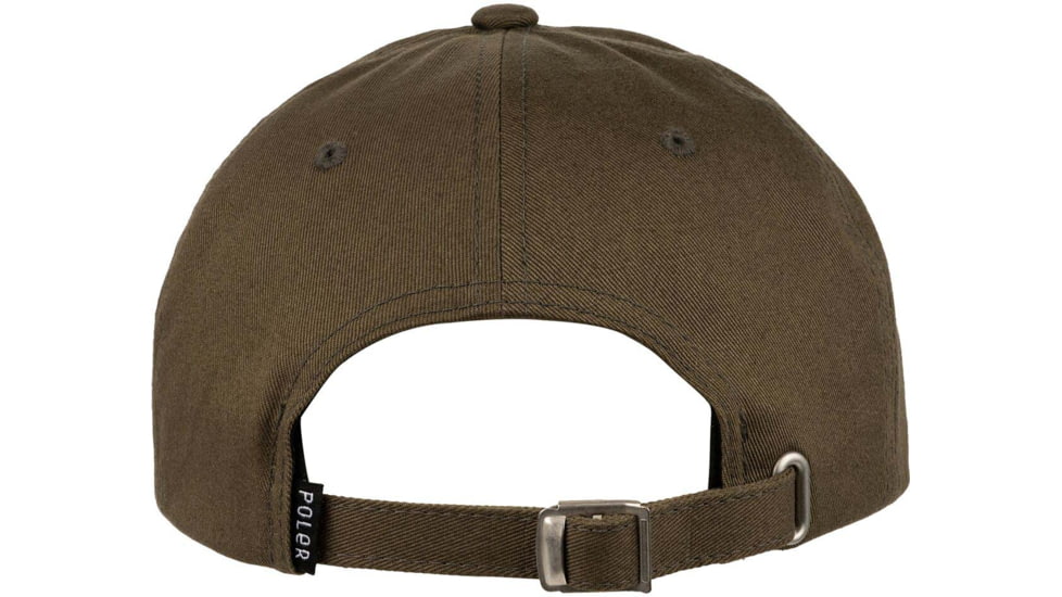 Poler Camp Vibes Patch Dad Hat, Olive, One Size, 213ACU7202-Olive-O/S