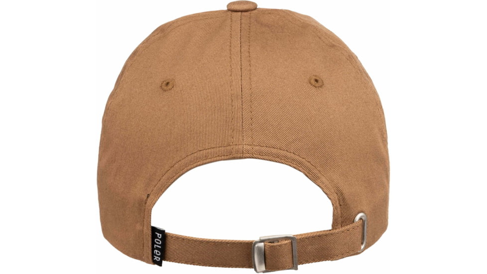 Poler Camp Vibes Patch Dad Hat, Tan, One Size, 212ACU7202-Tan-O/S