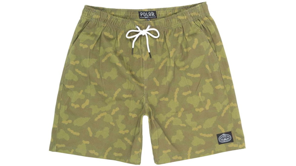Poler Dusty Shorts, Extra Large, Furry Camo, 221APM4005-Furry Camo-XL