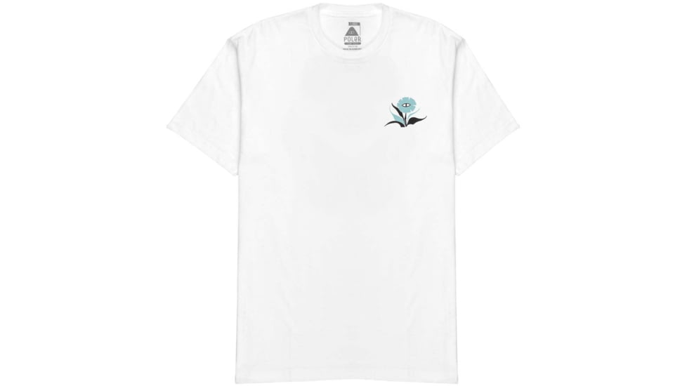 Poler Floral Vibes T-Shirt, 2XL, White, 221APM2007-White-XXL