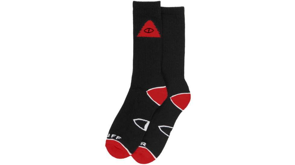 Poler Icon Socks, Black Ruby, One Size, 214ACUSK01-Black Ruby-O/S