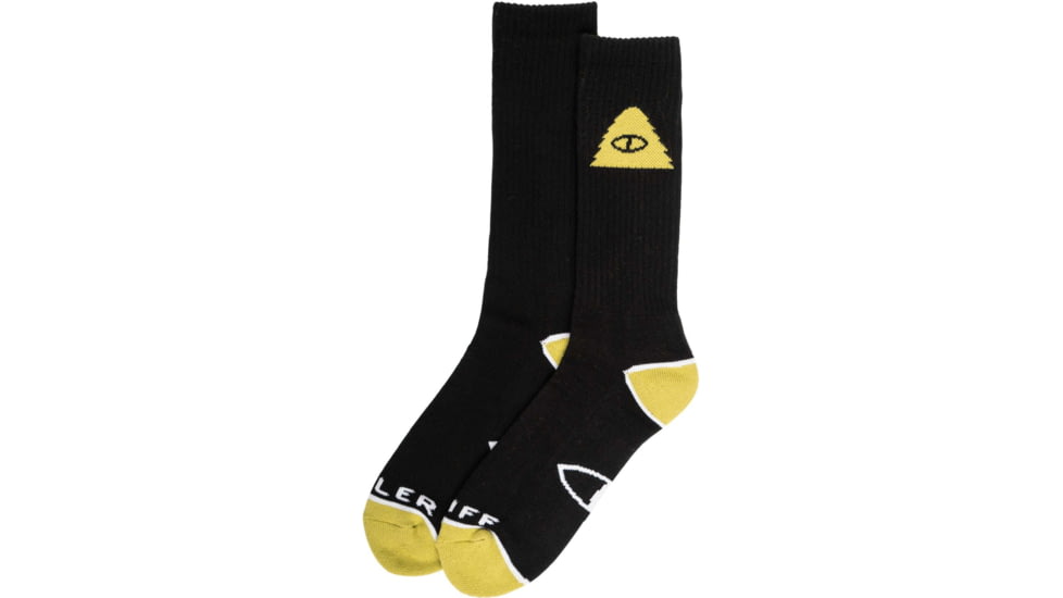 Poler Icon Socks, Olive, One Size, 213ACUSK01-Olive-O/S